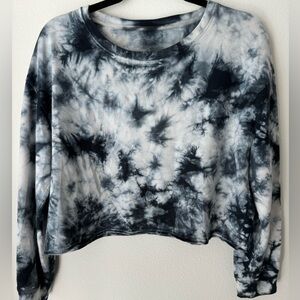 Tie-Dye Crop Sweater